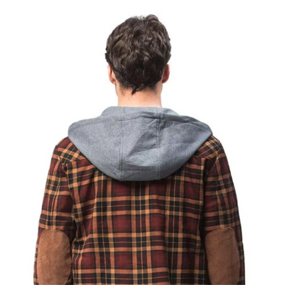 Flanellfleece-Winterjacke für Herren