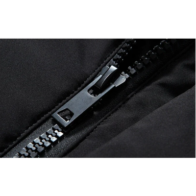 Zip-up Parka Jacke mit Pelzkapuze für Herren