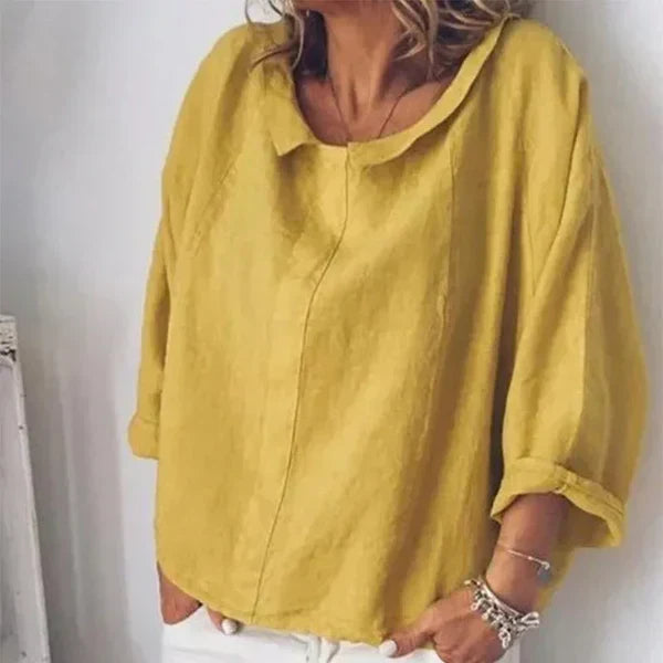 Amata® | Bequeme lockere Damenbluse Cool
