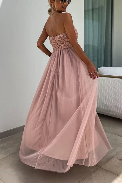 Ari - Modisches Maxikleid mit Schlitz