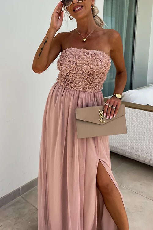 Ari - Modisches Maxikleid mit Schlitz