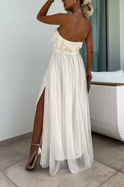 Ari - Modisches Maxikleid mit Schlitz