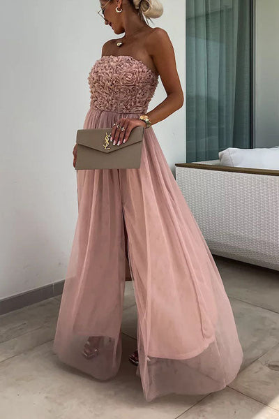 Ari - Modisches Maxikleid mit Schlitz