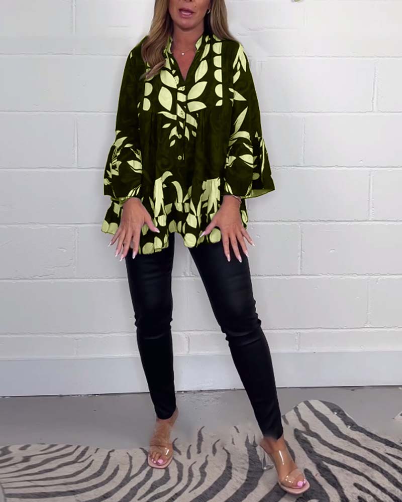 Alix® | Bluse mit Glockenärmeln