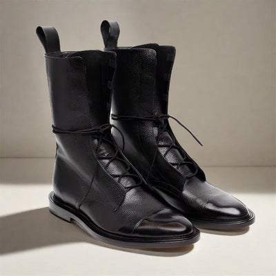 Sandalen für Damen - Vintage Sandalen mit Absatz für Sommer