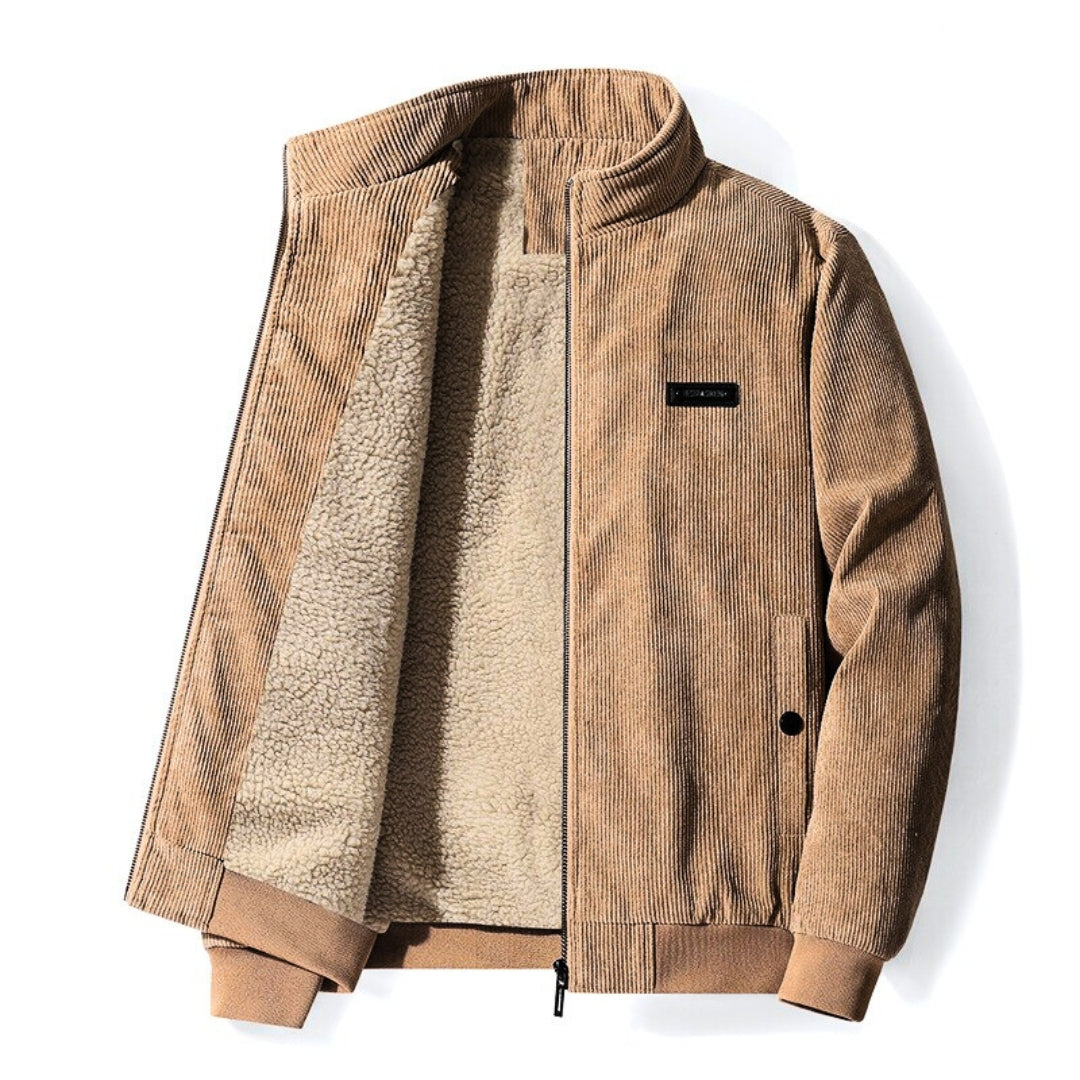 Robuste Sherpa Winterjacke für Herren