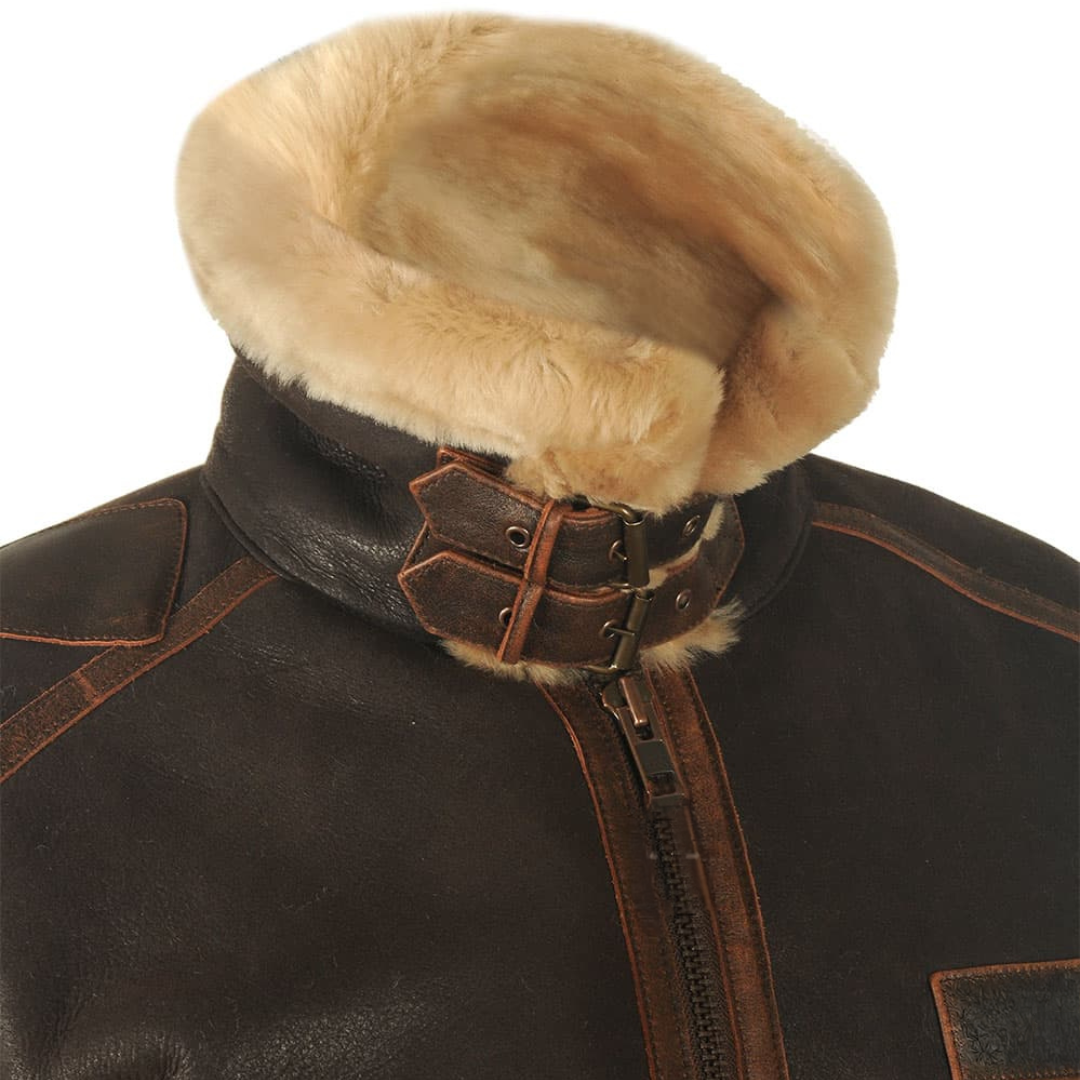 Klassische Fliegerjacke für Herren - warm und stilvoll