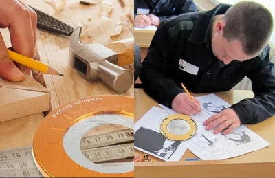 Elliot CircleMaster Präzisionszeichengerät – Verstellbarer Zirkel für perfekte Kreise