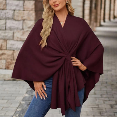 Sylora™ - Eleganter Warmer Poncho