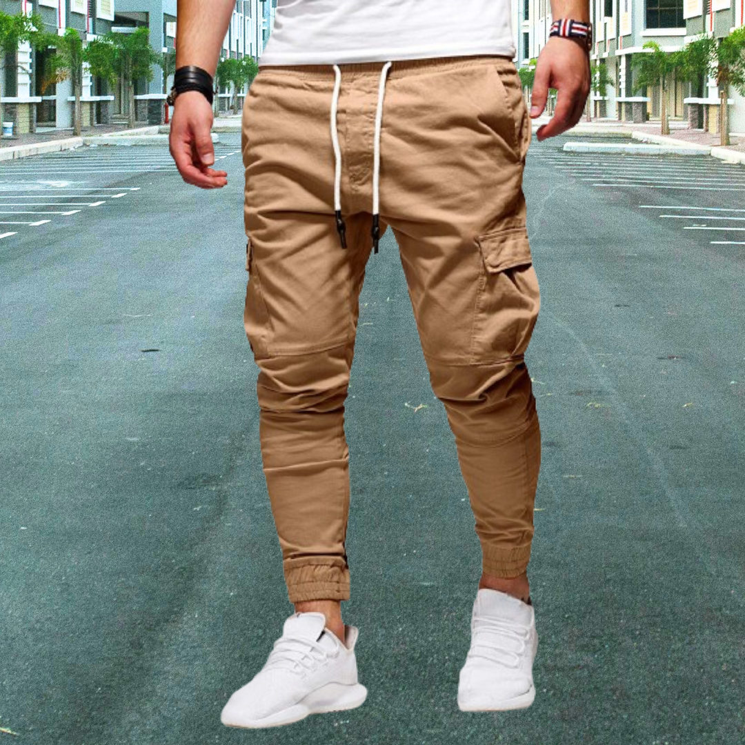 Daniel | Lässige Sporthose mit aufgesetzten Taschen