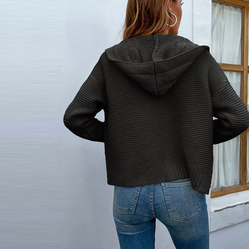 Emma Sommerweste | Lässige Damen Weste mit Kapuze für den Sommer