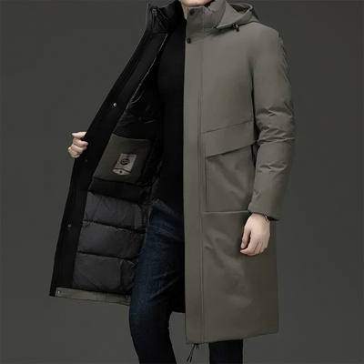 Winterparka mit warmem Futter für Männer