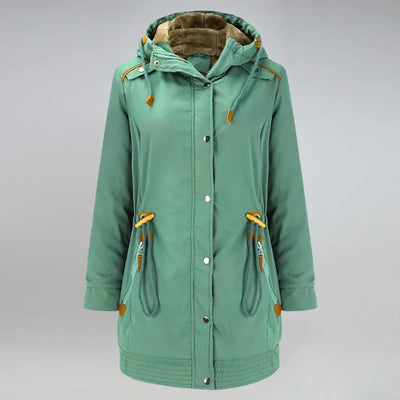 Wetterfester Kapuzenparka für Damen