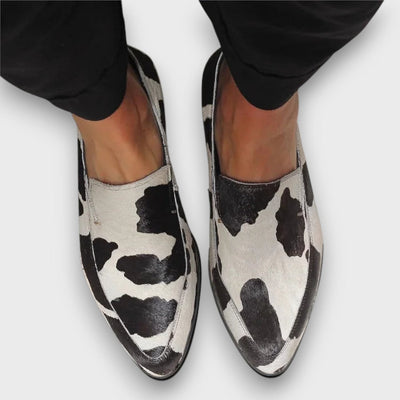 Raisa – Loafer im Cow-Print mit Statement-Faktor