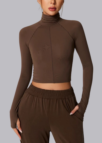 Top - Rollkragen - leicht