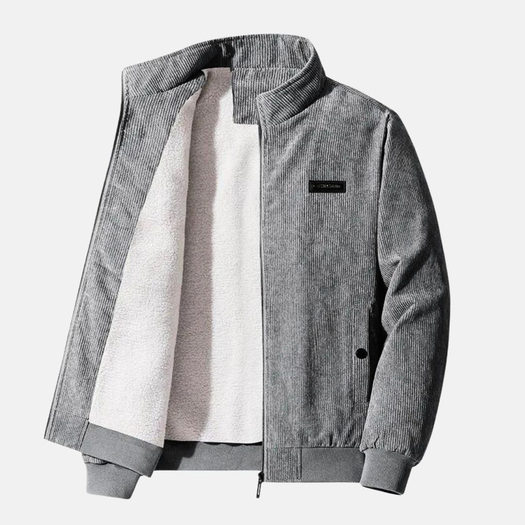Moderne Bomberjacke aus Cord für Männer