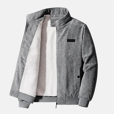 Moderne Bomberjacke aus Cord für Männer