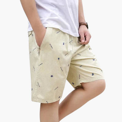 Freizeithose - Herren Shorts mit Reißverschluss Taschen