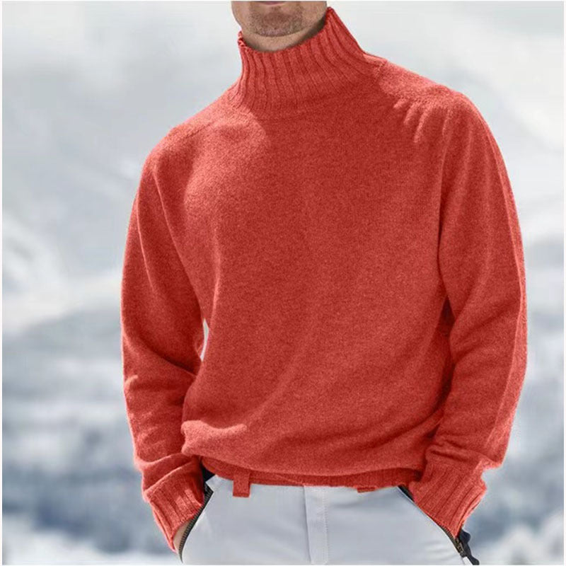 Weicher Rollkragenpullover für Männer