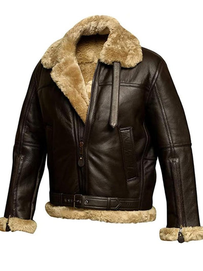 Ayden | Warme Lederjacke für Männer