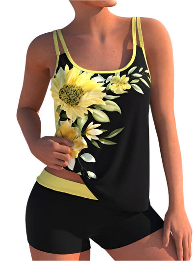 FloraBloom Damen Tankini Set