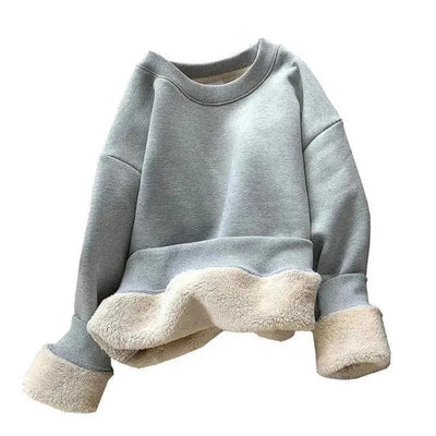 Kuscheliger Kunstpelz-Pullover für Damen