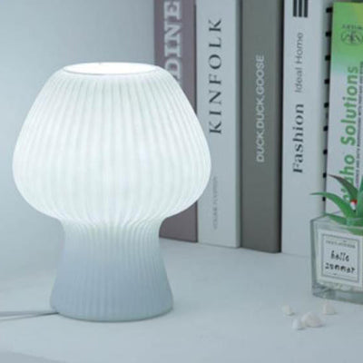 LumiMuse Vintage Glasbettlampe – Verstellbare LED-Nachttischbeleuchtung