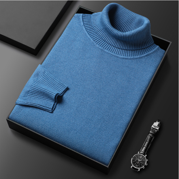 Stylischer Rollkragenpullover für Herren