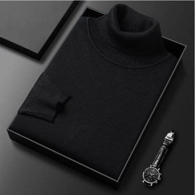 Stylischer Rollkragenpullover für Herren