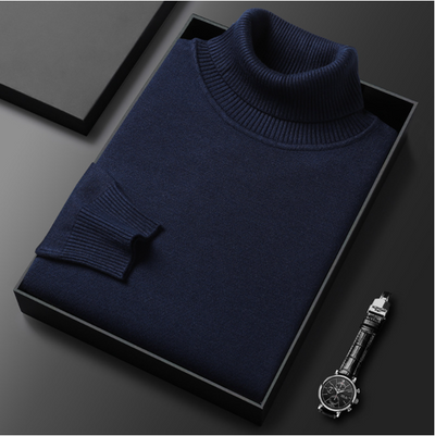 Stylischer Rollkragenpullover für Herren