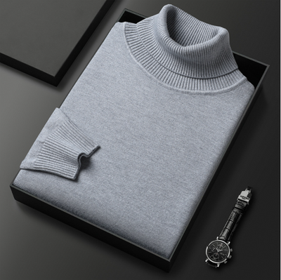 Stylischer Rollkragenpullover für Herren