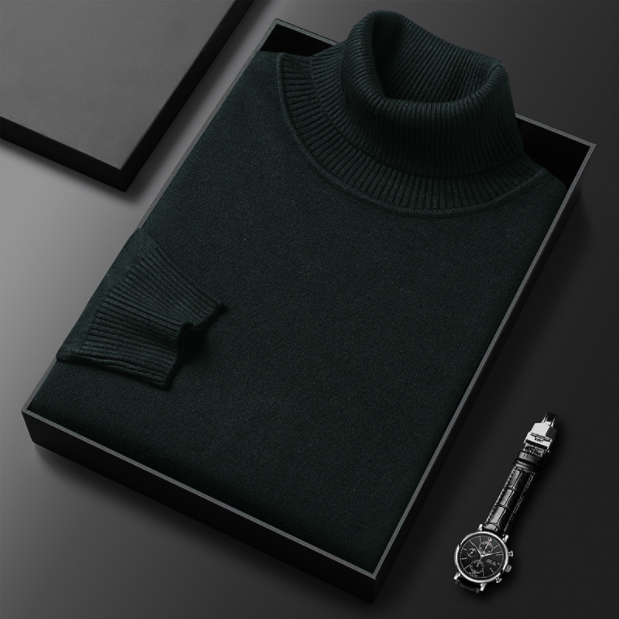 Stylischer Rollkragenpullover für Herren
