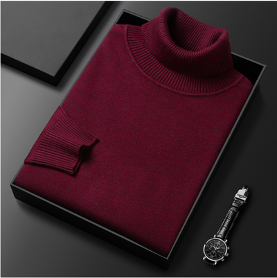 Stylischer Rollkragenpullover für Herren