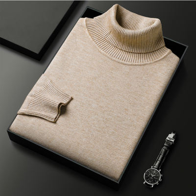 Stylischer Rollkragenpullover für Herren
