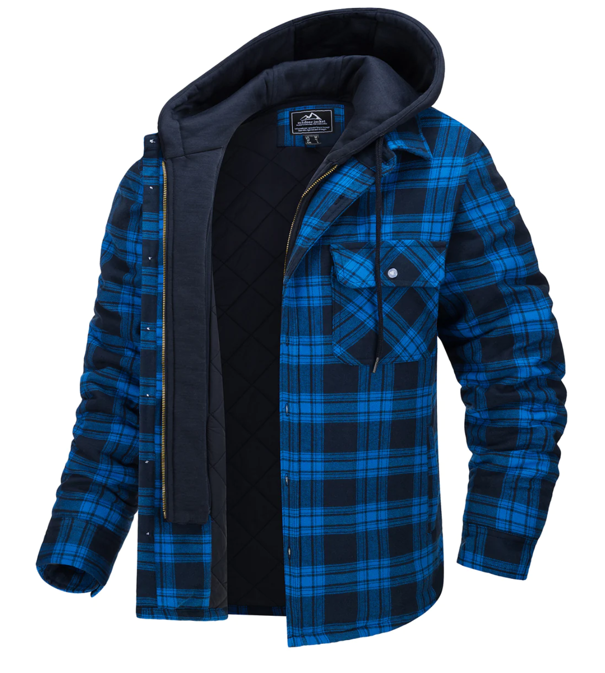 Stylischer Karierter Hoodie für Herren