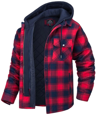 Stylischer Karierter Hoodie für Herren