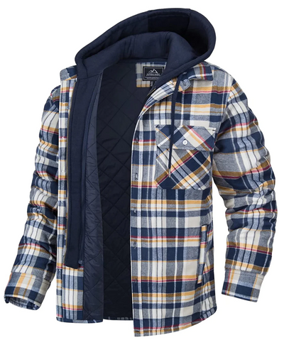 Stylischer Karierter Hoodie für Herren