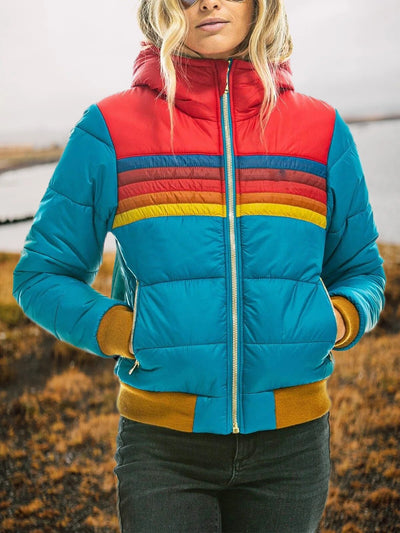 Weiche Winterjacke aus Plüsch