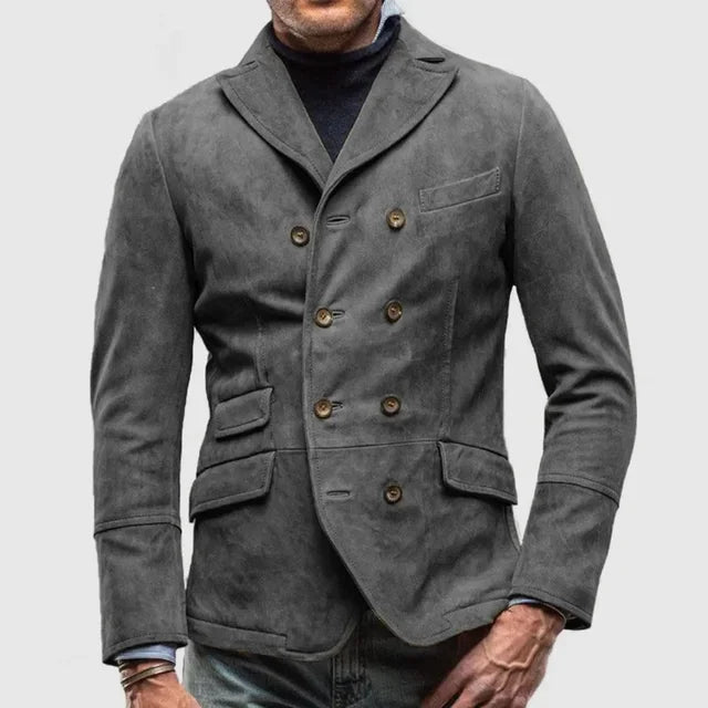 Vintage Blazer mit Klappentaschen für Herren