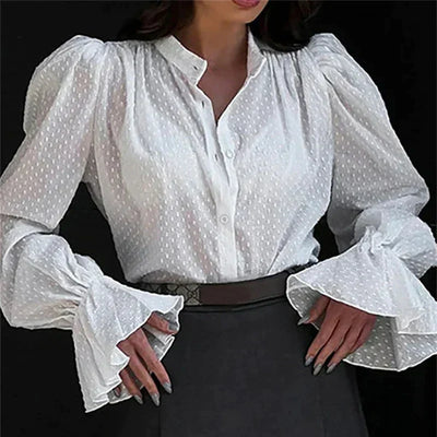 Arsenia® | Elegante einreihige Bürobluse