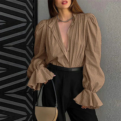 Arsenia® | Elegante einreihige Bürobluse