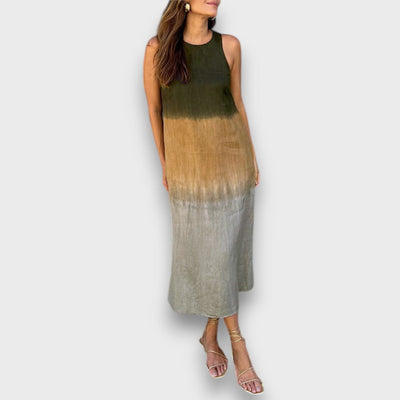 Elvani – Midikleid im sanften Farbverlauf