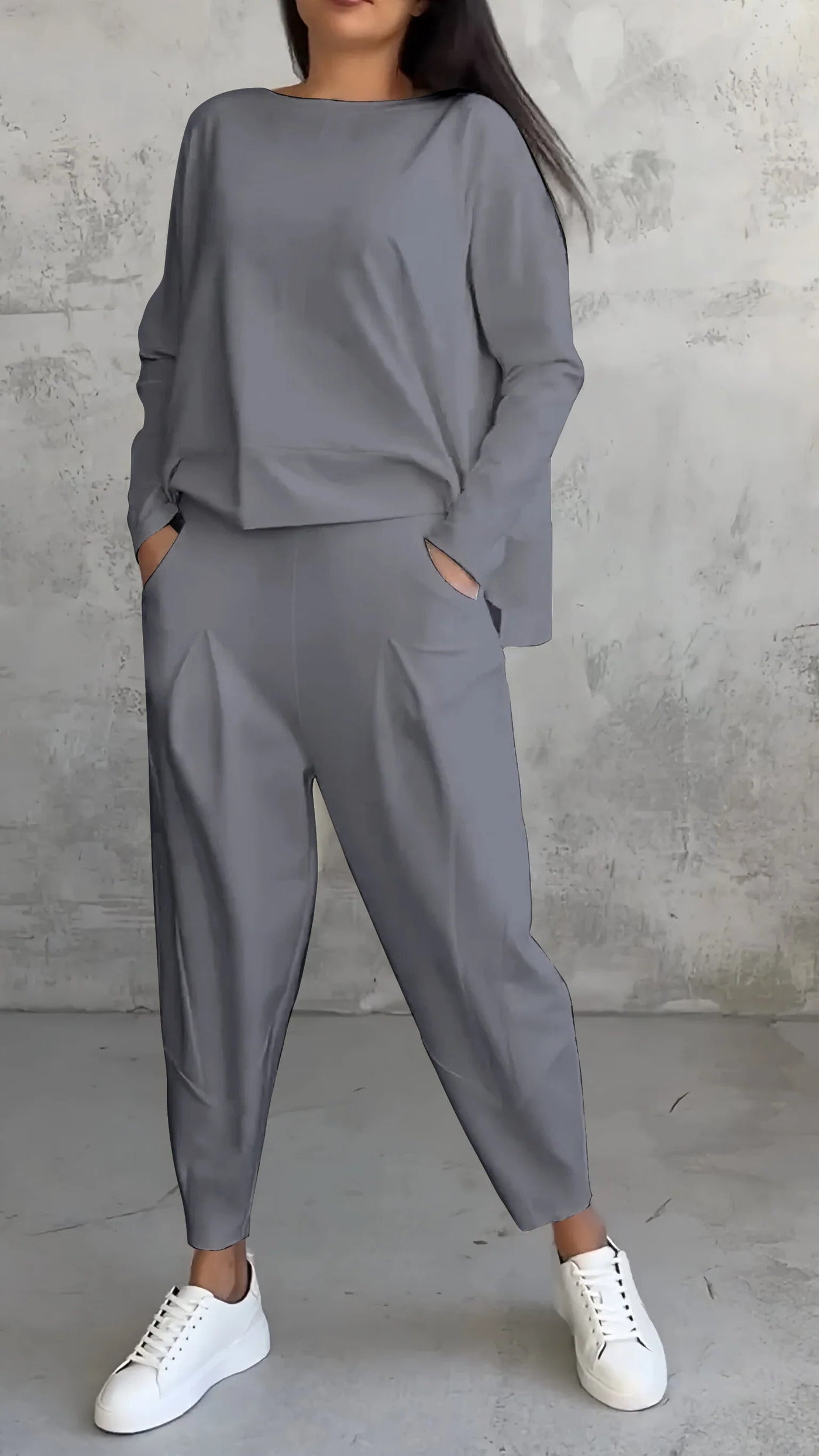 Elegantes Zweiteiliges Hosenset für Damen