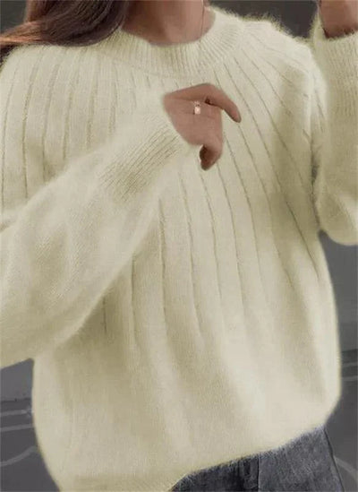 Bequemer Strickpullover für Damen
