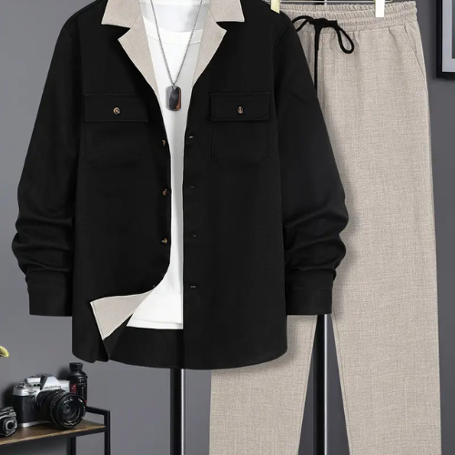 SANTOS™ | Elegantes Freizeit-Set für Herren Perfekt für Herbst & Winter