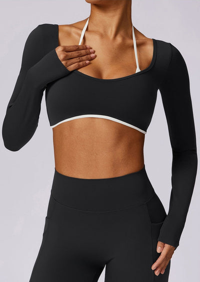 T-Shirt mit integriertem BH – Elite