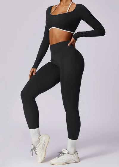 T-Shirt mit integriertem BH – Elite