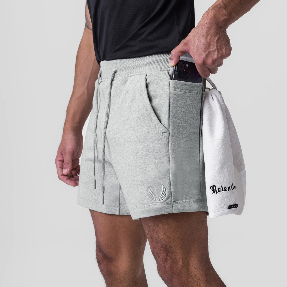 Komfortable Herren Premium Sport Shorts aus Baumwolle