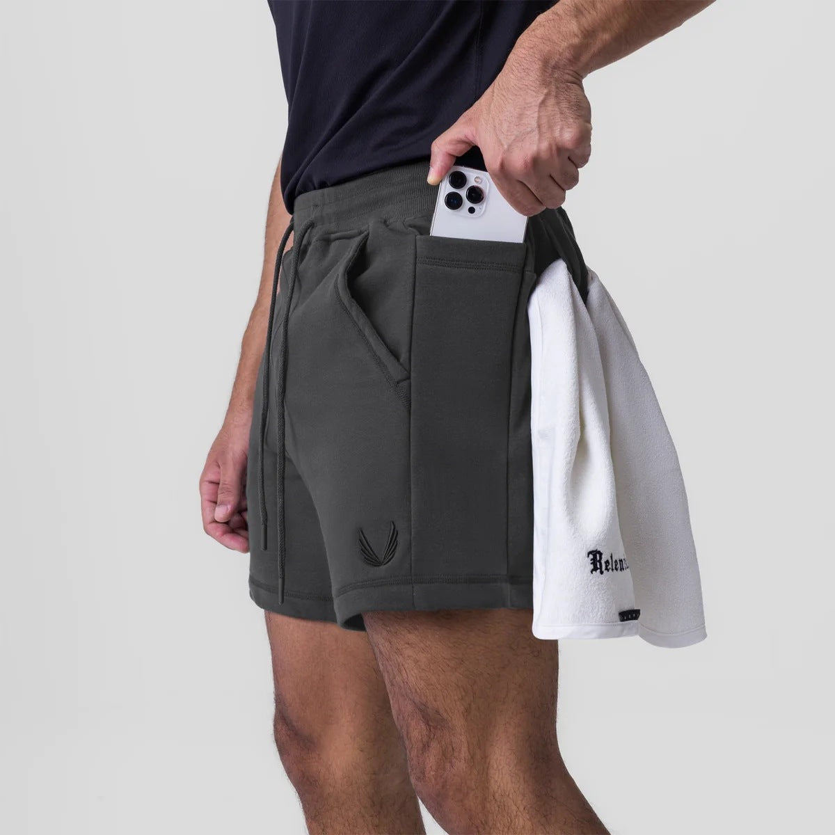 Komfortable Herren Premium Sport Shorts aus Baumwolle