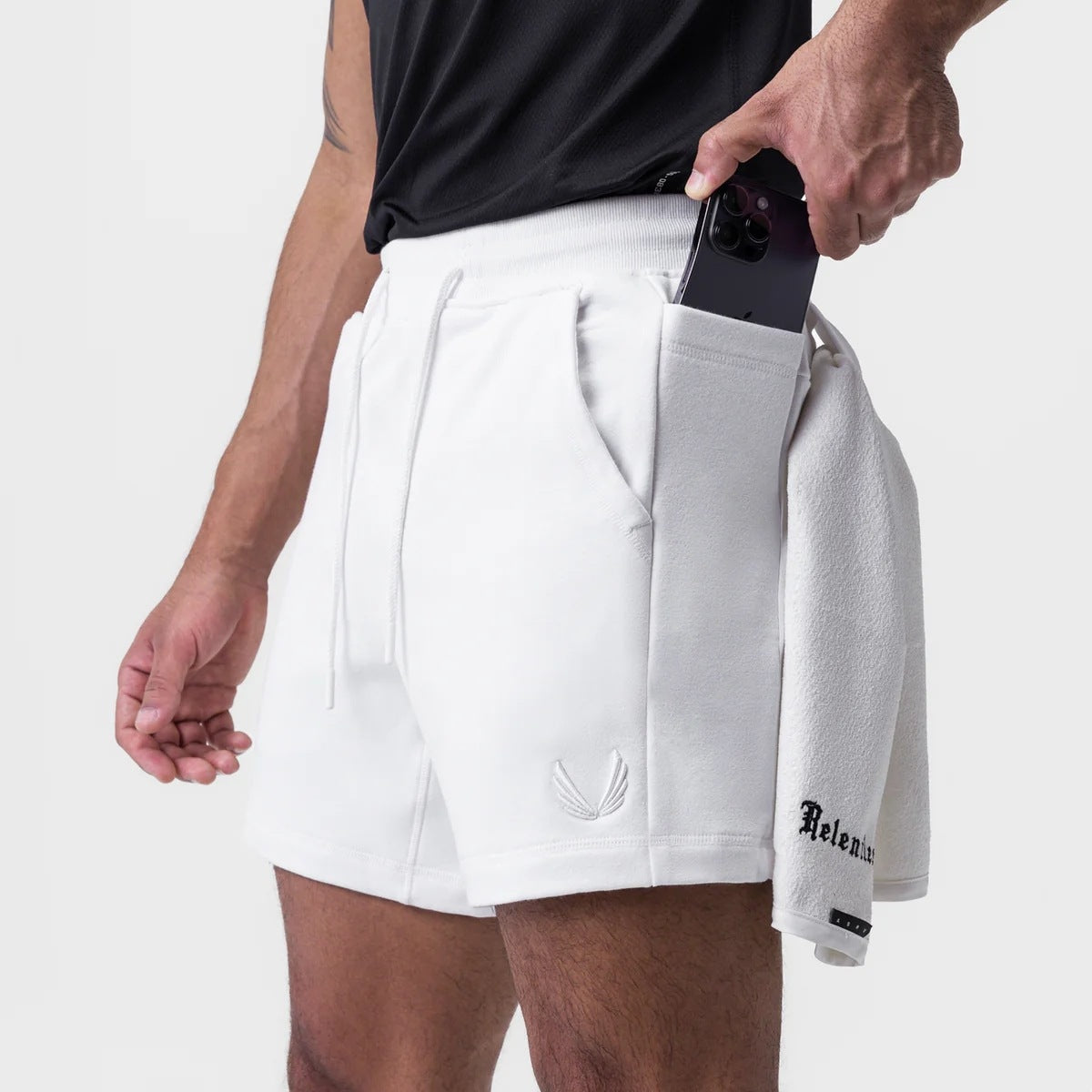 Komfortable Herren Premium Sport Shorts aus Baumwolle